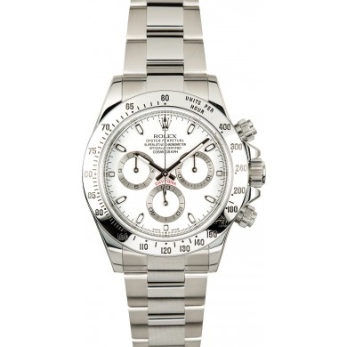 High Imitation Daytona Rolex White Dial 116520 JW0206