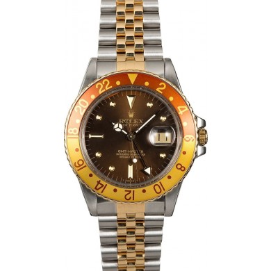 Rolex GMT-Master 16753 "Root Beer" Bezel JW2142