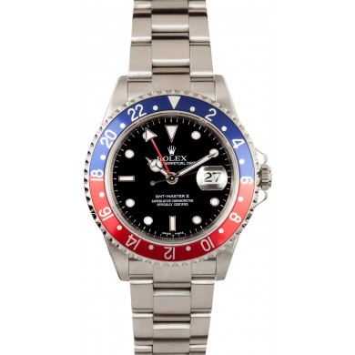 Rolex GMT-Master II Pepsi Bezel 16710 JW2171