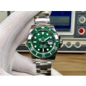 Replica Rolex Submariner Date 116610LV 2018 N V8S Stainless Steel Green Dial Swiss 2836-2 Watch