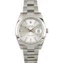 Replica Rolex Datejust 126300 Steel Oyster Band JW1811