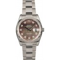 Rolex Datejust 116234 Black MOP Diamond Dial JW1766