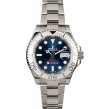 Certified Rolex Yacht-Master 116622 Blue Dial JW0181