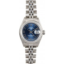 Replica Ladies Rolex Date 79240 Blue JW0294