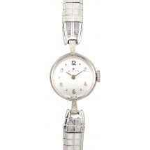 Replica Rolex Ladies Diamond White Gold Cocktail Watch JW0492