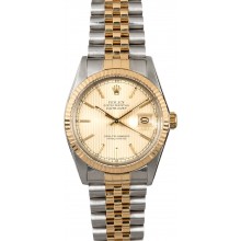 Replica Datejust Rolex Champagne 16013 Jubilee JW0198