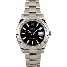 Replica Rolex Datejust II 116334 Black JW1932