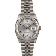 Rolex Datejust 116234 Rhodium Roman JW1774