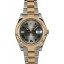 Replica Rolex Datejust 116333 Two Tone with Slate Roman Dial JW1797