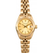 Ladies Rolex Date 6917 Honeycomb Jubilee JW0291