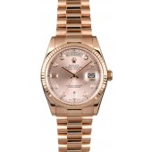 Quality Rolex Day-Date President 118235 Everose Gold JW2012