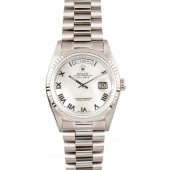 Rolex President White Gold 18239 JW2331