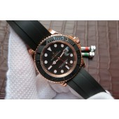 Rolex Yacht-Master 116655 Black Ceramic Bezel Rubber Strap Rolex WJ00280