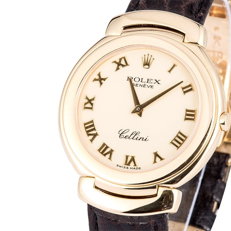 Rolex Cellini Cestello 6623 Gold JW1670